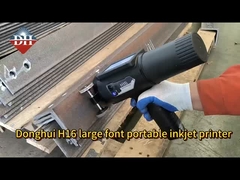 Przenośna ręczna drukarka atramentowa o wysokiej rozdzielczości i dużych znakach DOD